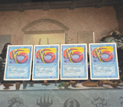 Magic: The Gathering Revised Lord of Atlantis x4 English Regular Revised Edition - Image 1