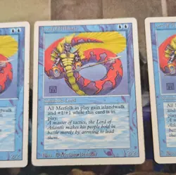 Magic: The Gathering Revised Lord of Atlantis x4 English Regular Revised Edition - Image 4