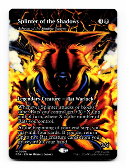 Splinter of the Shadows [Teenage Mutant Ninja Turtles - Eternal Legal] MTG NM 💀 - Image 3