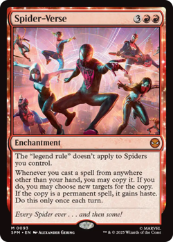 1x Spider-Verse - Foil MTG - Marvel's Spider-Man - NM-Mint - Image 1