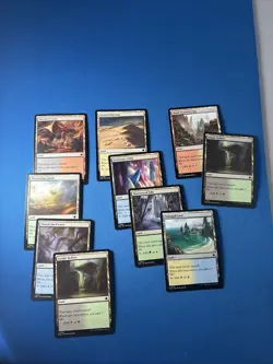 Full Set of LIFEGAIN Dual Lands - All 10x Gain Life Land - MTG EDH Commander NM - Image 1