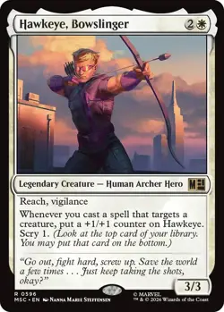 Hawkeye, Bowslinger - 596 / English / Near Mint MTG - Image 1
