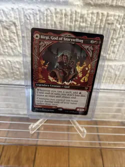 Birgi, God of Storytelling (Showcase) Kaldheim Variants Pack Fresh Mint MTG - Image 1