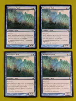 Mnemonic Wall x4 Theros 4x Playset Magic the Gathering MTG - Image 1