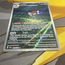 Pokemon TCG Ledian Stellar Crown Holo Card Illustration Rare 144/142 NM - Image 2