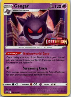 Gengar - (Prerelease) Promo SWSH: Sword & Shield Promo Cards SWSH241 LP Holo - Image 1