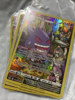 Gengar TG06/TG30 Holo Lost Origin Trainer Gallery Pokemon Holo NM - Image 1