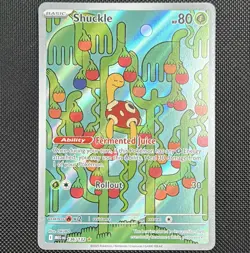Pokemon TCG Shuckle Rare Holo 136/132 MEG English Basic HP 80 2025 - Image 1