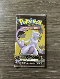 2013 Pokemon Black & White Legendary Treasures Sealed Booster Pack Mewtwo - Image 1