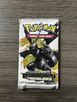 2013 Pokemon Black & White Legendary Treasures Sealed Booster Pack Zekrom - Image 1