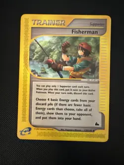 Fisherman 125/144 Skyridge Pokemon Near Mint S550 - Image 1
