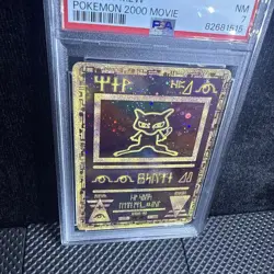 Ancient Mew Pokemon Movie 2000 Game Promo PSA 7 Beautiful Sparkle 🔥USA SELLER - Image 4