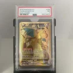 Gardevoir EX & XY Dragonite Ex Full Art Pokemon Card - Image 1