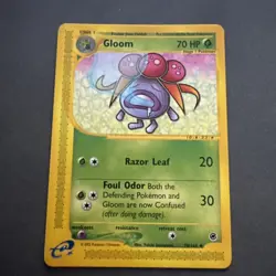 Gloom 78/165 Uncommon Expedition Pokemon Card - Image 1