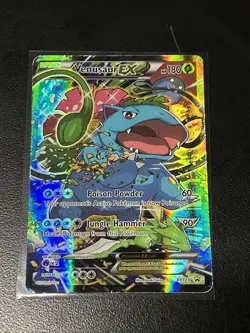 The Pokemon Company Venusaur EX XY123 XY Full Art Holo Promo ENG 2016 - DAMAGED - Image 1