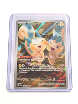 Pachirisu 208/198 IR Full Alt Art Scarlet & Violet Base POKEMON TCG SVI ENGLISH - Image 3