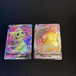 Pokemon Mimikyu V 066/063 SR Holo & VMax 25/063 RRR holo full art Chinese NM++ - Image 1