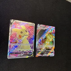 Pokemon Mimikyu V 066/063 SR Holo & VMax 25/063 RRR holo full art Chinese NM++ - Image 2
