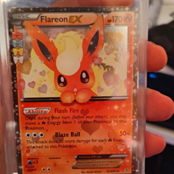 Pokemon TCG Flareon EX RC6/RC32 Generations Radiant Collection Holo UR EN - Image 1