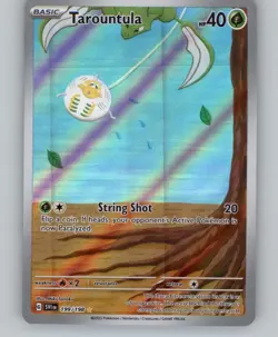 Tarountula 199/198 Illustration Rare Scarlet & Violet Pokemon Holo Near Mint - Image 1
