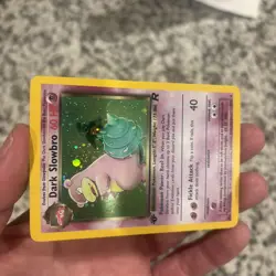 Pokemon Dark Slowbro Team Rocket 1st Edition Holo Rare #12 Holo Plus 3 Gengars - Image 1