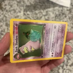 Pokemon Dark Slowbro Team Rocket 1st Edition Holo Rare #12 Holo Plus 3 Gengars - Image 2