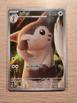 Furret - 168/159 - Illustration Rare - Pokemon S&V Journey Together - Image 1