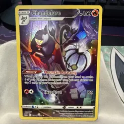 Chandelure TG04/TG30 Holo Lost Origin Trainer Gallery Pokemon NM - Image 1