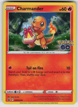 Charmander SWSH232 Holo Promo Sword & Shield Promo Pokemon Holo NM - Image 1