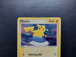 Pokemon - Pikachu 12/17 Pop Series 5 Corrected Back Holo Bleed - Image 2