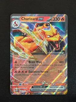 Charizard ex 006/165 Double Rare 151 Pokemon Holo Lightly Played - Image 1
