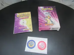 POKEMON LOT OF 3 ITEMS CARD LIST NEO TOKENS & NEO DESTINY BOX ONLY - Image 1