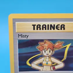 Misty Trainer Gym Heroes 18/132 Unlimited English Holo Rare WOTC - Image 2