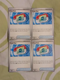 4x Poke Pad Playset | Pokemon TCG I Perfect Order 081/088 - Image 1