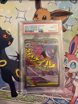 Pokemon PSA 10 Mega Gengar ex 269/217 Special Illustration Rare Ascended Heroes - Image 1