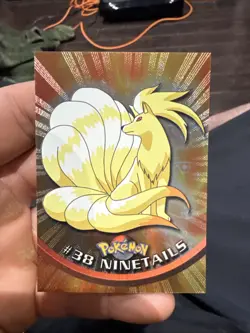 Pokemon Card - Topps - #38 Ninetails HOLO - Image 1