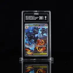 TAG 9 Pokemon Mega Charizard X ex 125/094 Phantasmal Flames SIR Holo English - Image 1