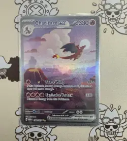 Pokemon TCG Charizard ex 199/165 SV 151 SIR Holo English 330 HP Pokemon - Image 1
