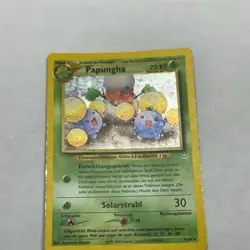 1st Edition..German Neo Revelation Jumpluff “Papungha” Holo 9/64 Pokemon - Image 2
