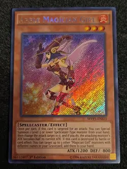 Yugioh Apple Magician Girl MVP1-ENS15 Secret Rare 1st Ed NM - Image 1