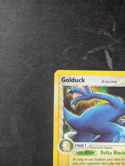 Golduck Delta species 43/110 Holon Phantoms Reverse Holo Pokemon - NM - Image 3