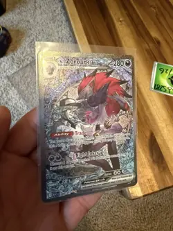 Pokemon TCG N's Zoroark Ex SIR 286/217 Ascended Heroes English NM - Image 2