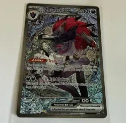 Pokemon TCG N's Zoroark Ex SIR 286/217 Ascended Heroes English Clean Copy - Image 1