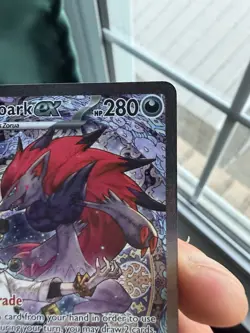 Pokemon TCG N's Zoroark Ex SIR 286/217 Ascended Heroes English NM - Image 3