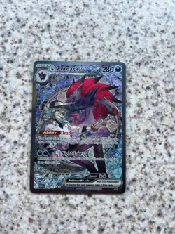 N's Zoroark EX 286/217 SIR Ascended Heroes Mint Condition Pokemon TCG Card - Image 1