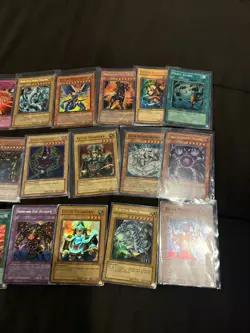 Yugioh Holo Lot Secret Ultra Super Vintage Modern SDK SDY LOB 1st Edition RP01 - Image 2