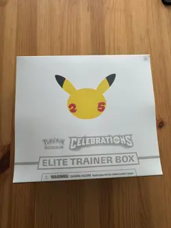 2021 Pokemon Celebrations Elite Trainer Box 25th Anniversary ETB New Sealed 🔥 - Image 1