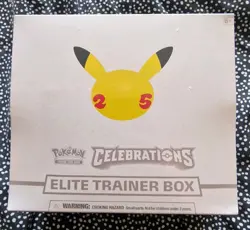 Pokemon Celebrations Elite Trainer Box ETB 25th Anniversary *Sealed* - Image 1