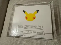 2021 Pokemon 25th Anniversary Celebrations Elite Trainer Box ETB Sealed & Case - Image 1