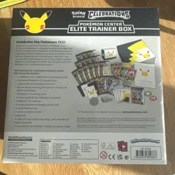 Pokemon Center Celebrations 25th Anniversary Elite Trainer Box ETB Sealed - Image 2